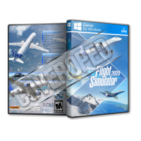 Microsoft Flight Simulator - 2020 Pc Game Dvd Cover Tasarımı